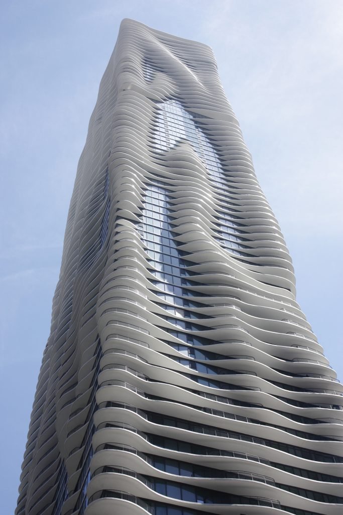 Aqua Tower courtesy of Chicago Architecture Center