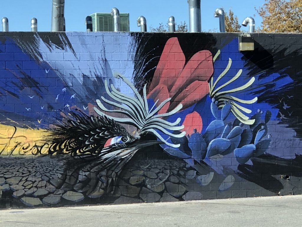 Murals bedeck the streets of Albuquerque