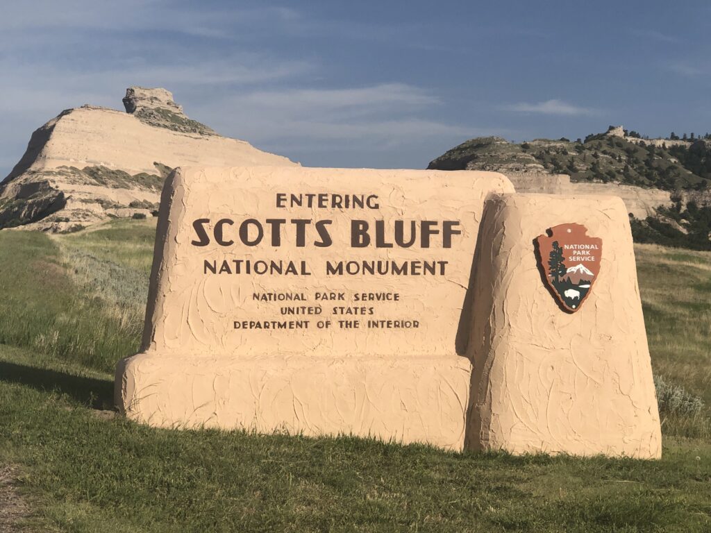 Scotts Bluff.