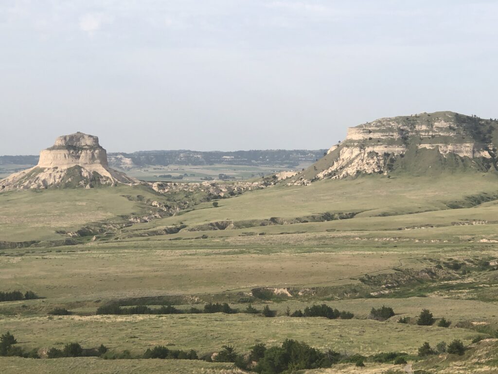 View from Scotts Bluff