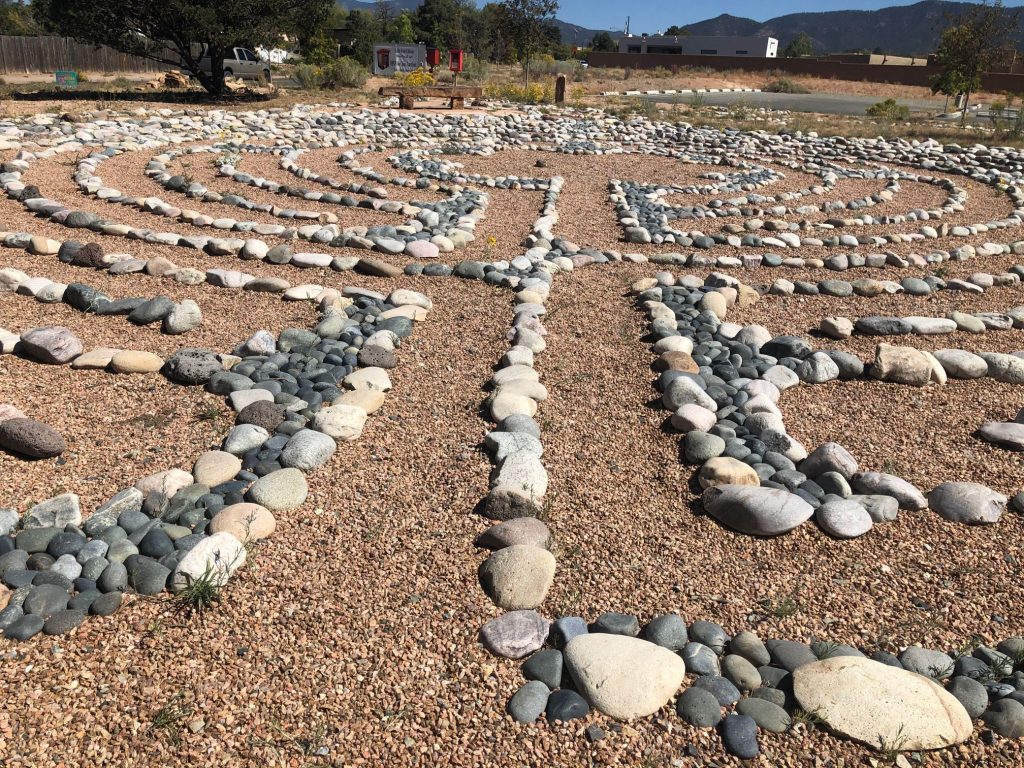 Labyrinth at St. Bede's Episcopal Church in Santa Fe