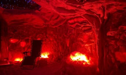 Relax, rejuvenate in a salt cave