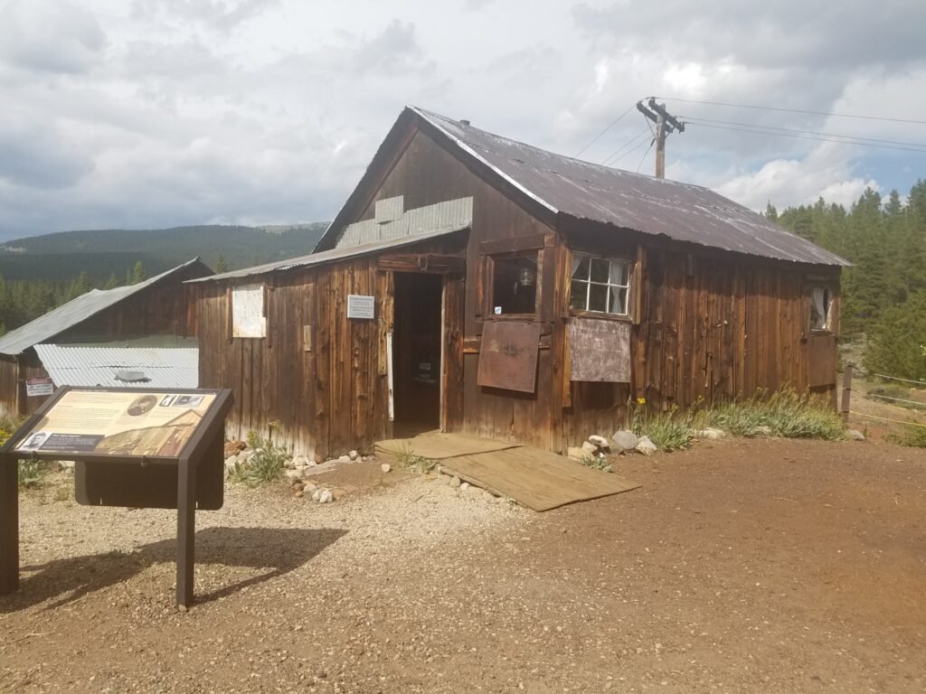 The cabin where Baby Doe lived until she died