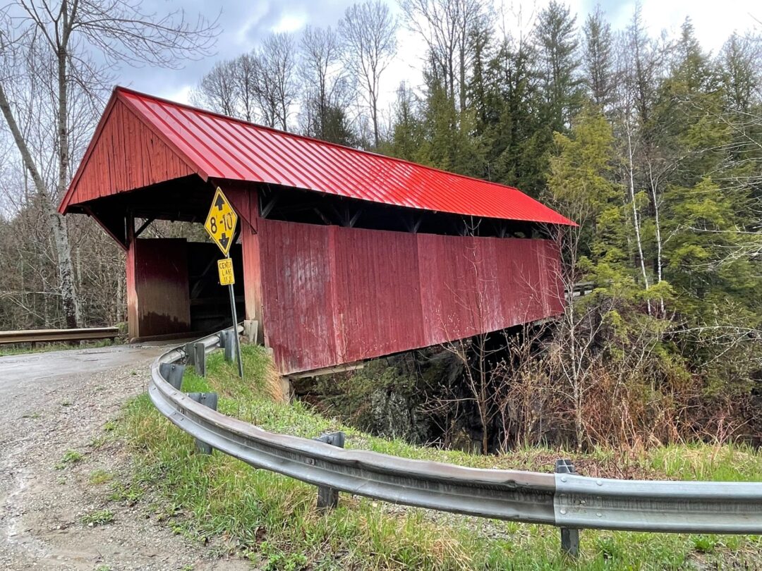 Covered wooden bridges are the quintessential stars of the Green