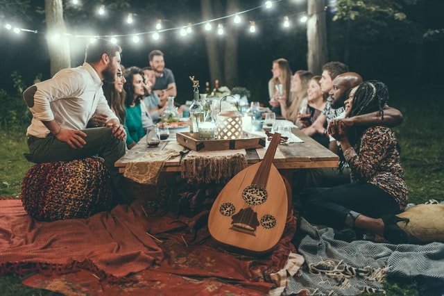 backyard party