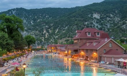 Two Spectacular Train Journeys to Hot Springs & Outdoor Adventure in Glenwood Springs, Colorado