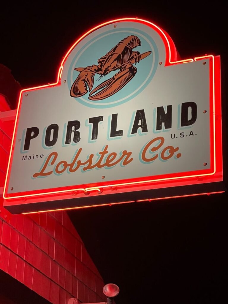 Get your fresh lobster cooked up here!