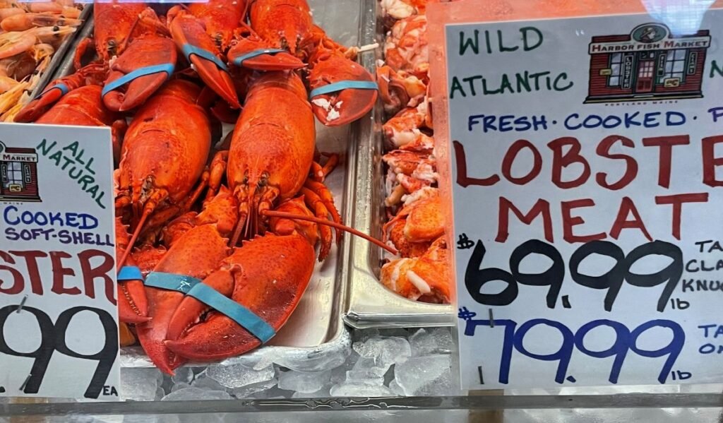 Lobster is not cheap!