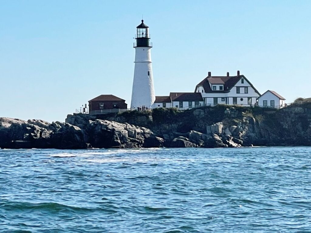 Maine's lighthouses are iconic