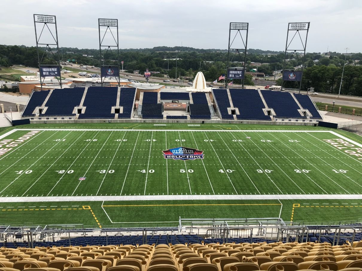 NFL breaks ground on Tom Benson Hall of Fame Stadium