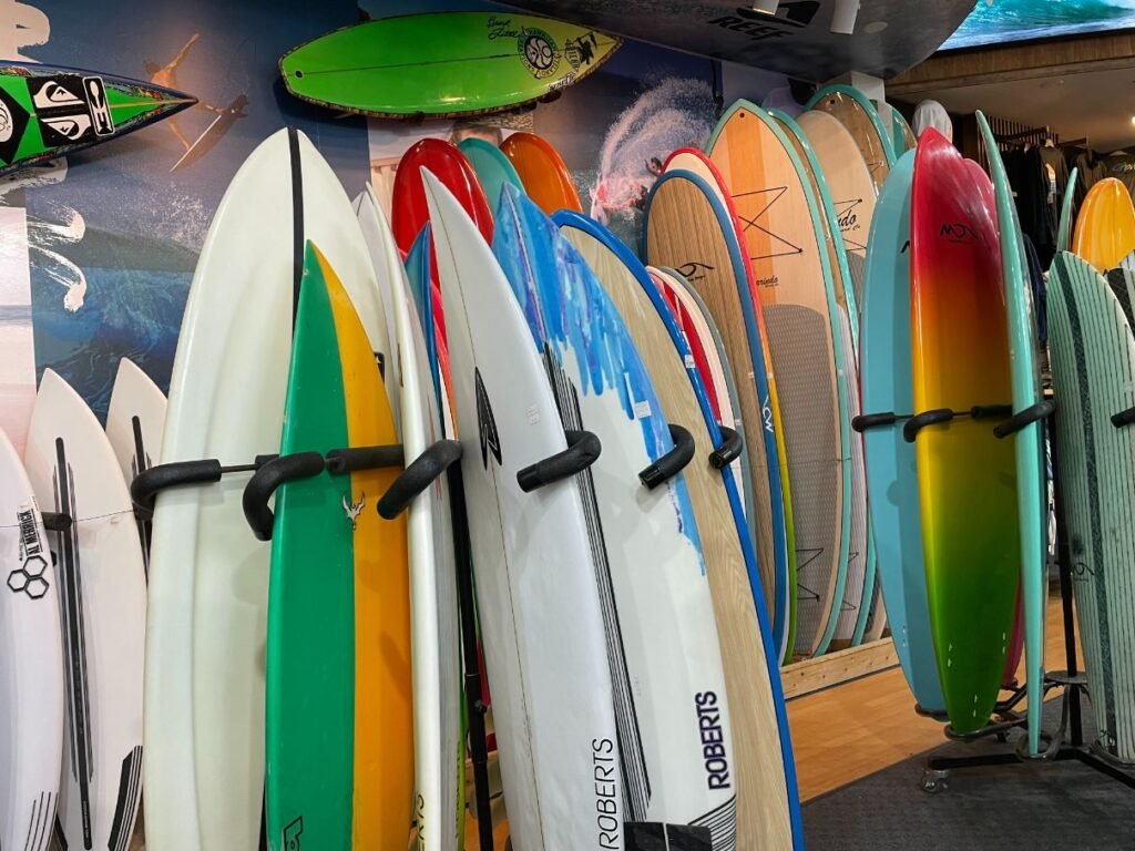Head to Coastal Edge for all things surfing
