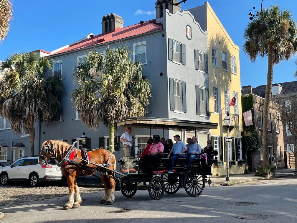 Carriage rides are popular