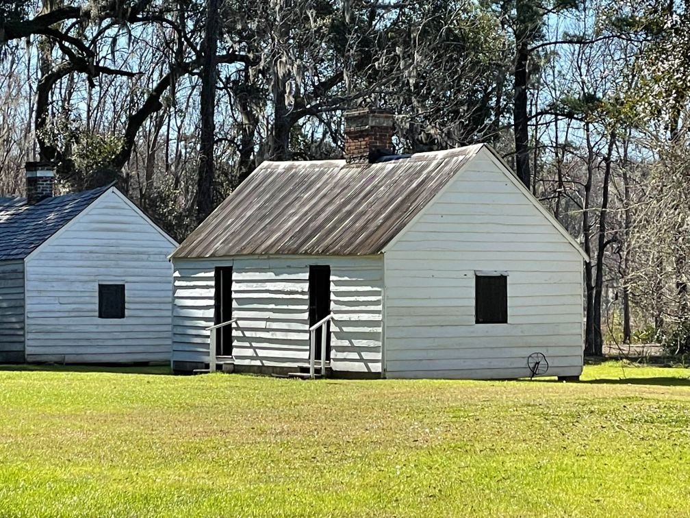 Slave cabins at Magnolia Plantation