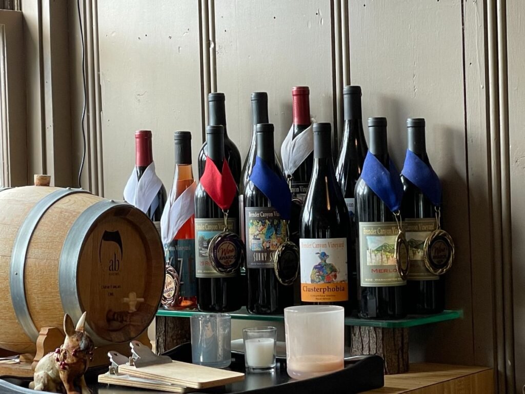 Award-winning wines from Brender Canyon Vineyards