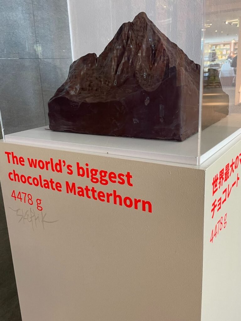 Chocolate Matterhorn!