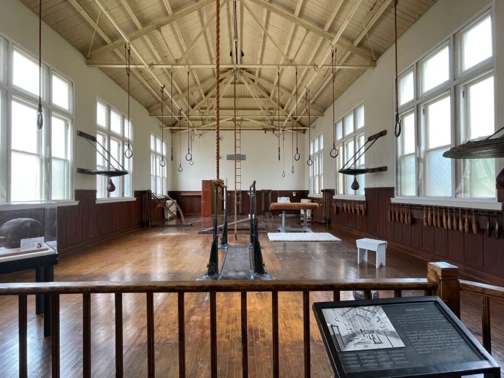 Gym at Fordyce Bathhouse