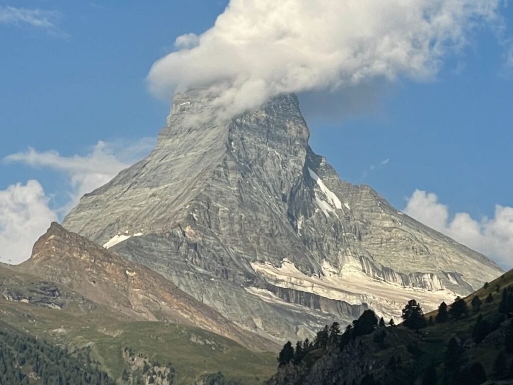 Matterhorn hides its peak