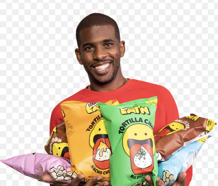 Basketball Star Chris Paul’s New Good Eat’n Vegan Snacks