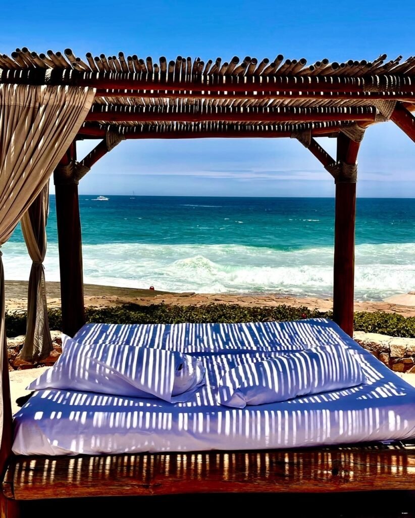 Hacienda Del Mar Los Cabos Resort relaxing on the beach