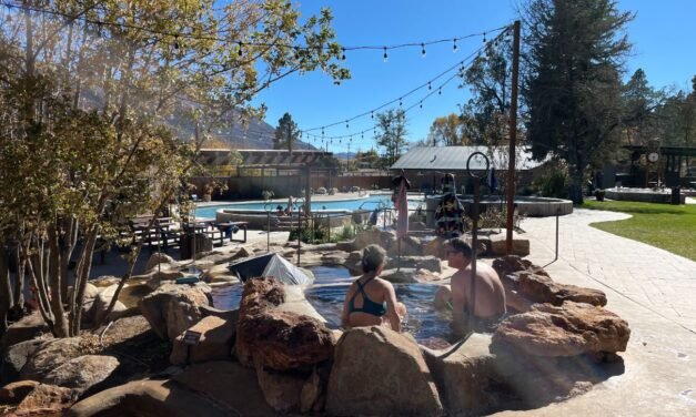 Soak in “magic water” at Durango Hot Springs