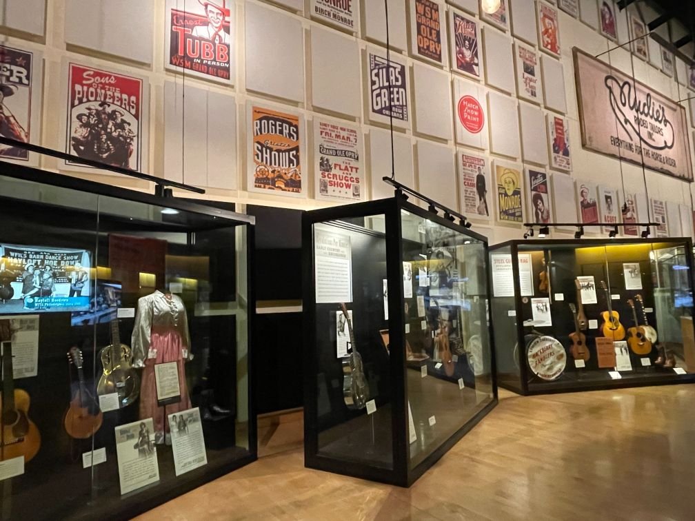 Exhibits in the Country Music Hall of Fame and Museum