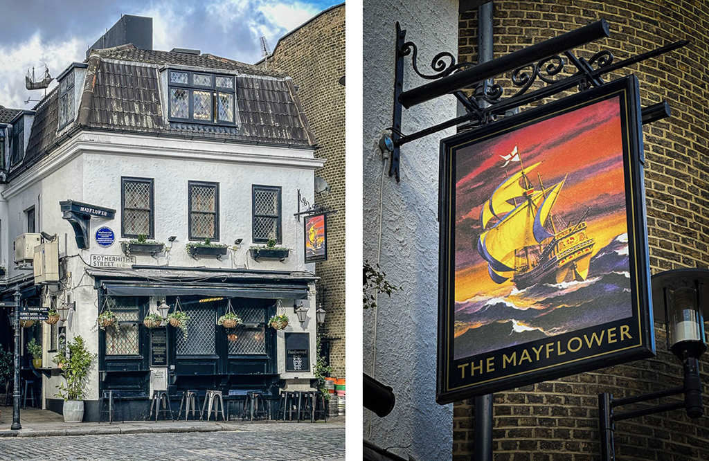 The Mayflower pub. Photo by Jett Britnell