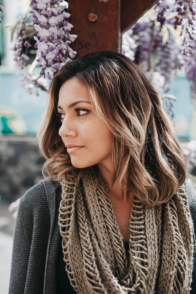 knit infinity scarf