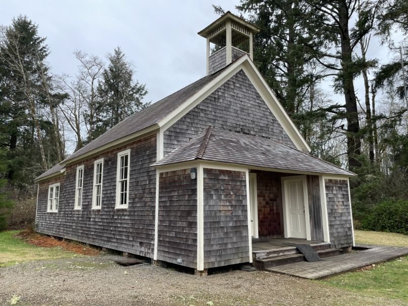 Old schoolhouse in Oysterville