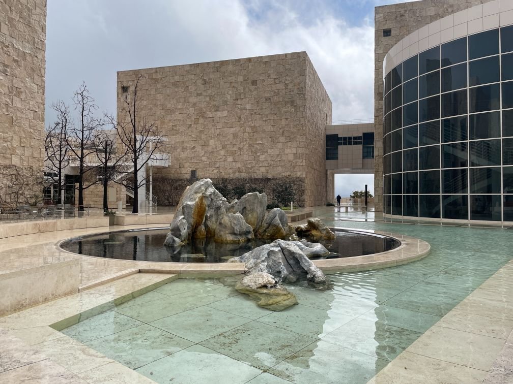Architectural elements take centerstage at the Getty Center