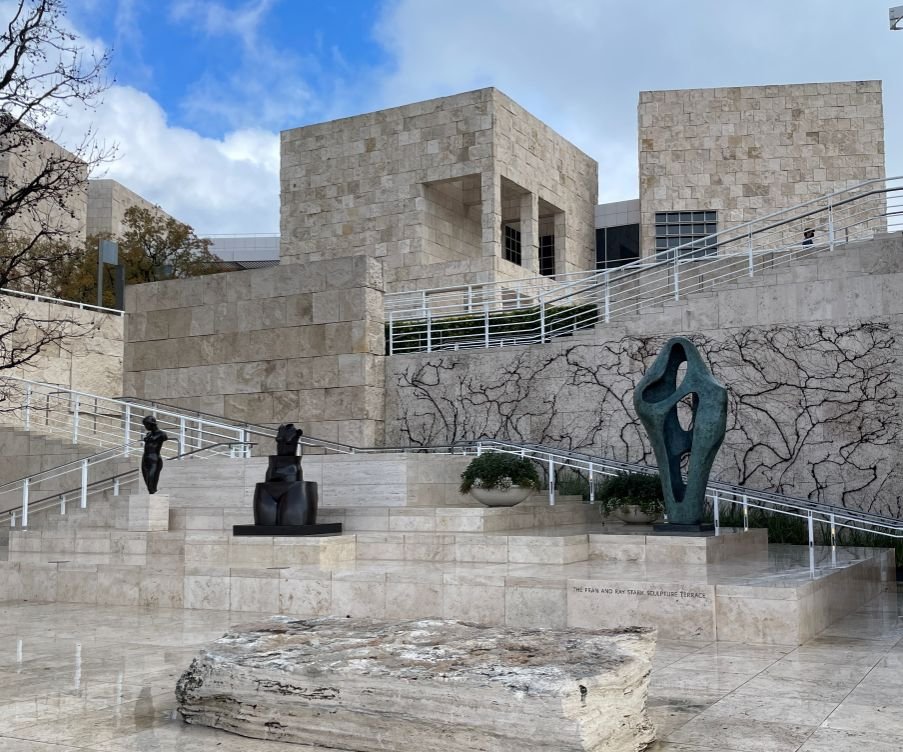 Everywhere you look there's art at the Getty Center
