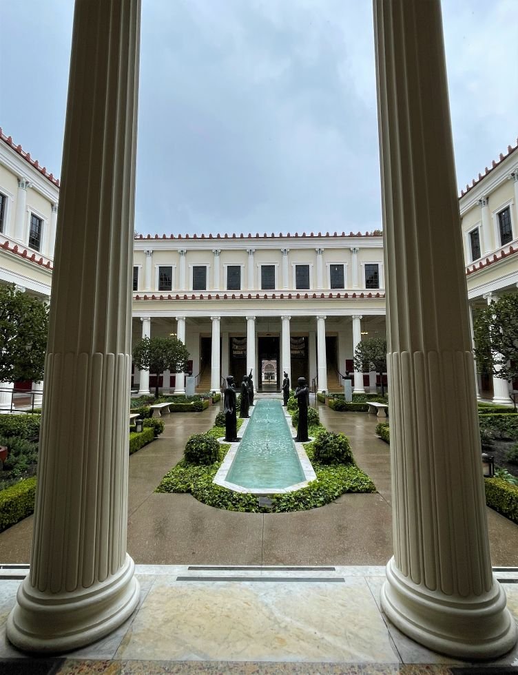 Getty Villa is modeled on a grand Roman residence