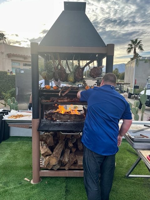 Chef Eric Leclair win best outdoor kitchen