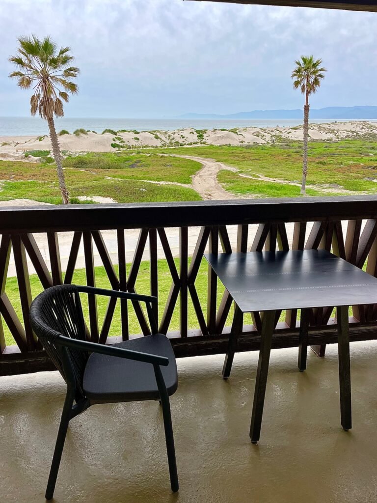 Ocean views at the all-suite oceanfront Zachari Dunes