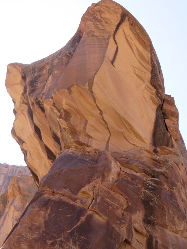 Weathered rock formations