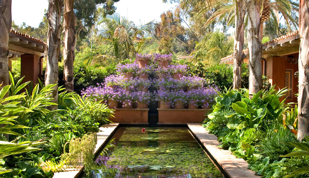 The spa at Rancho Valencia Resort and Spa in California. Photo Courtesy Rancho Valencia Resort and Spa.