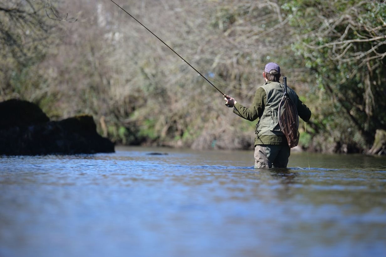 Some of the best fly fishing in Ireland is right outside your door at Sheen Falls Lodge. Photo courtesy Sheen Falls Lodge