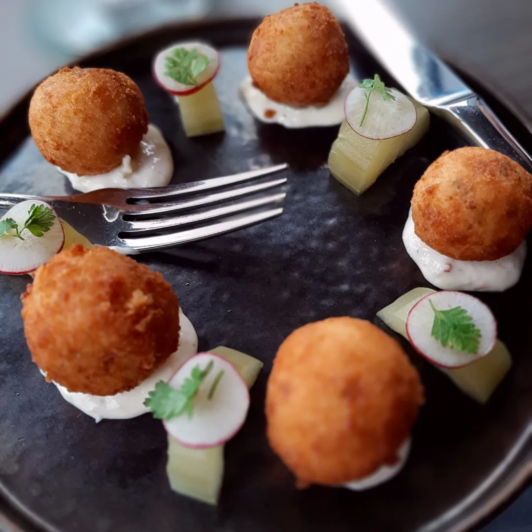 Cod Beignets. Photo by Michael J. Solender