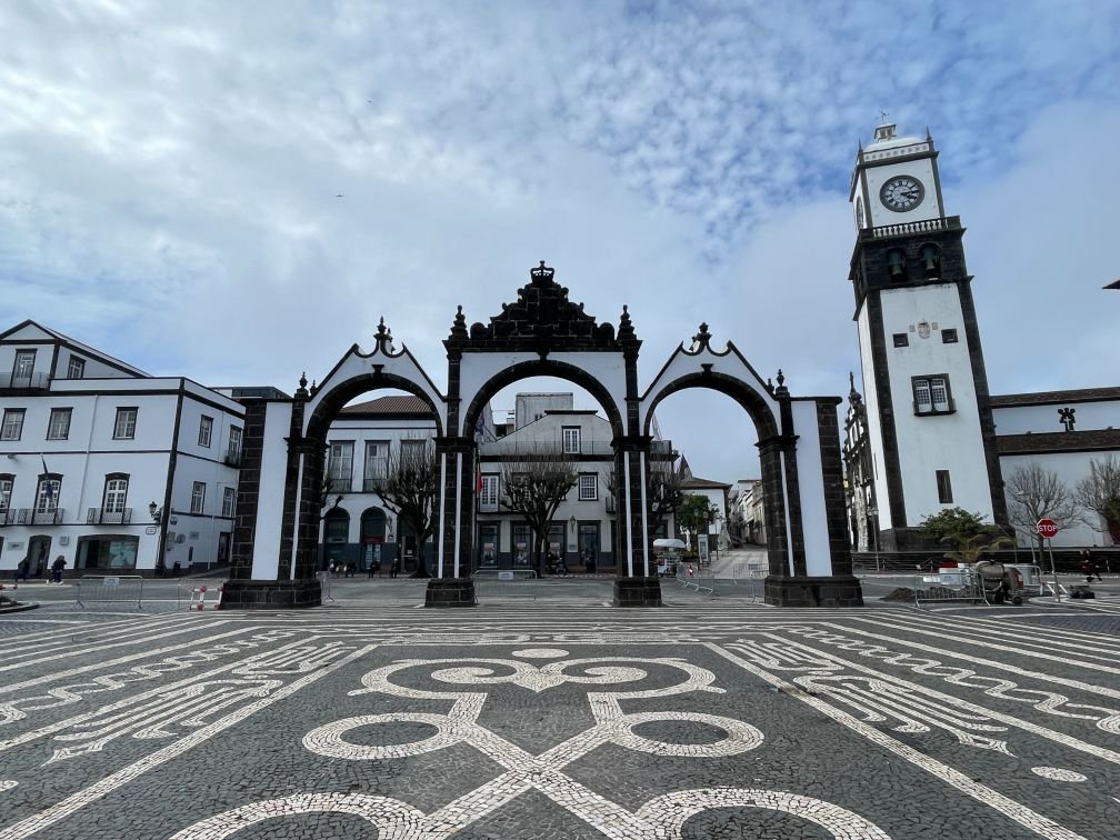 City gates of Ponta Delgada