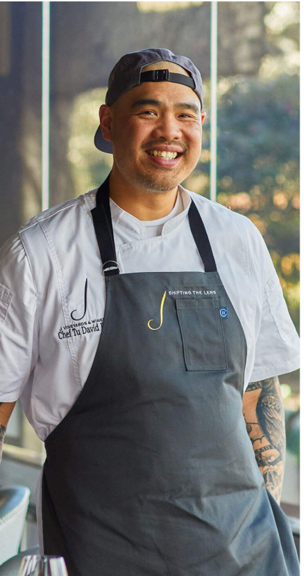 Chef Tu - photo courtesy of J Vineyards &amp; Winery