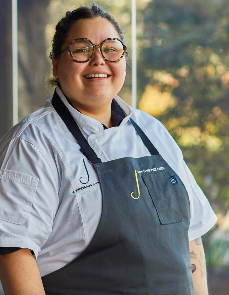 Chef Ana Castro - Photo courtesy of J Vineyards &amp; Winery