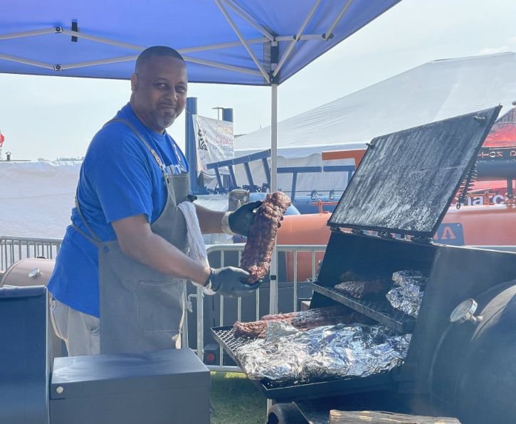 That barbecue smells good!