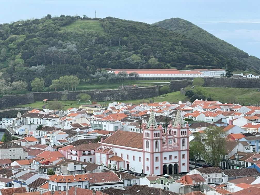 View of Angra and Mount Brasil