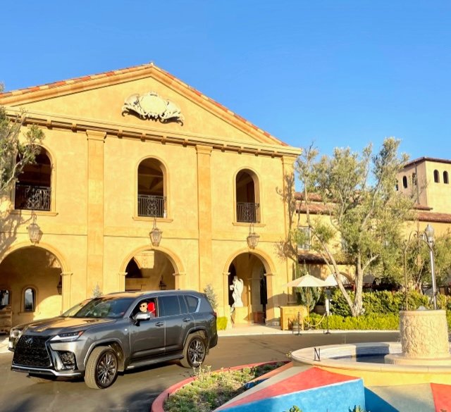 Lexus LX 600 F Sport at Allegretto Vineyard