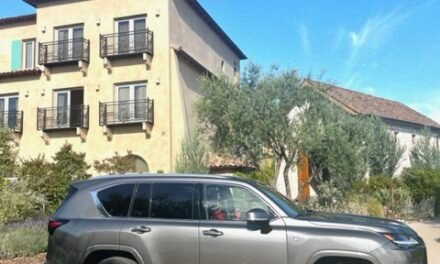 Lexus LX 600 F Sport Roadtrip to Allegretto Vineyard Resort in Paso Robles