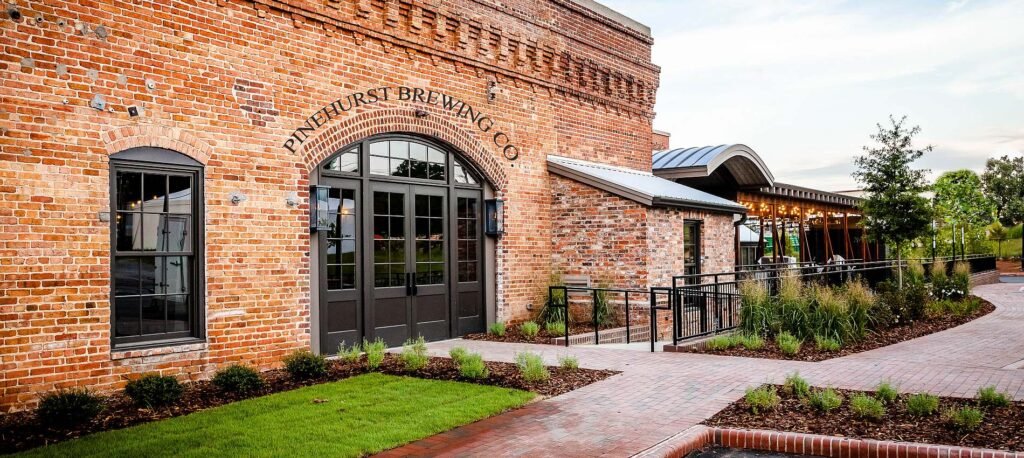 Pinehurst Brewing Co. delivers micro-batch lagers, pilsners, ales and sours alongside the best BBQ in the Village of Pinehurst.