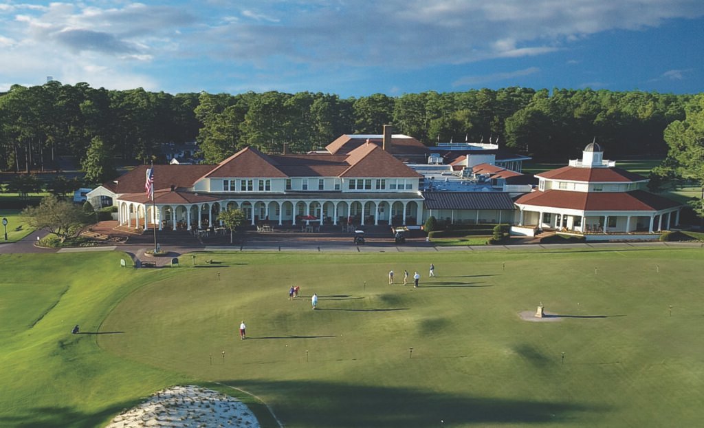Thistle Dhu is the resort's 18-hole putting course fronting the main clubhouse