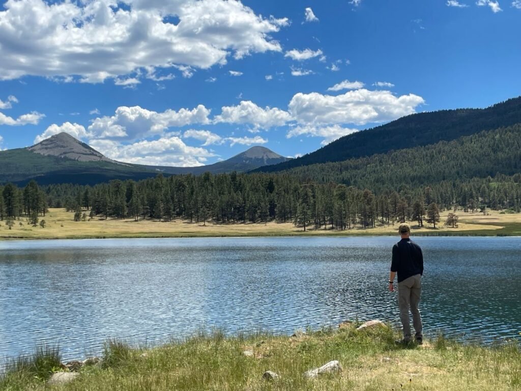 One of the many lakes at Vermejo