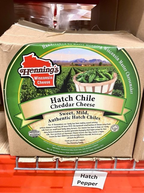 Hatch Cheese was created at Henning's. Photo by Jill Weinlein