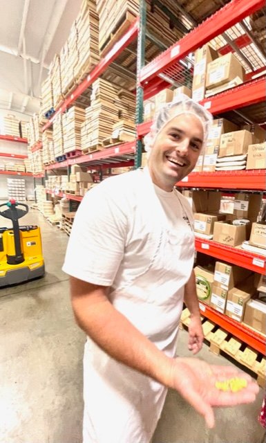 Cheesemaker Joshua Henning. Photo Jill Weinlein