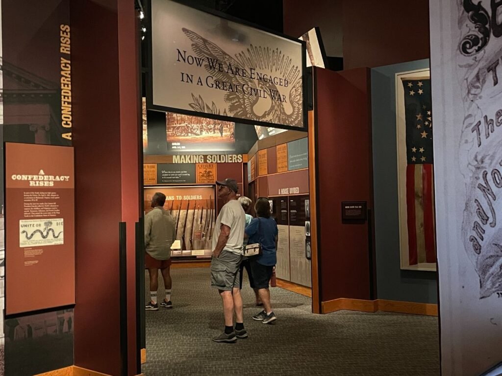 Inside the Gettysburg Museum of the American Civil War